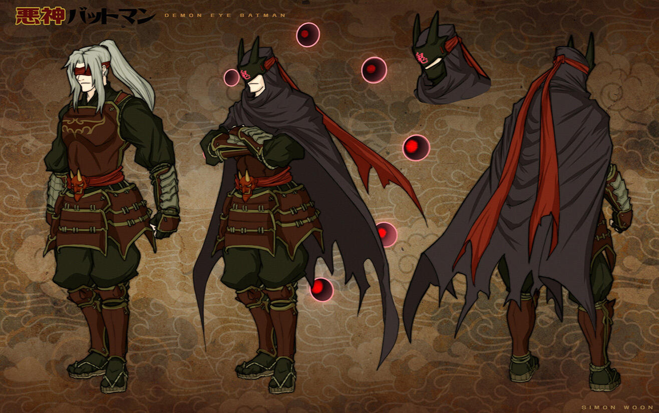 Demon Eye Batman